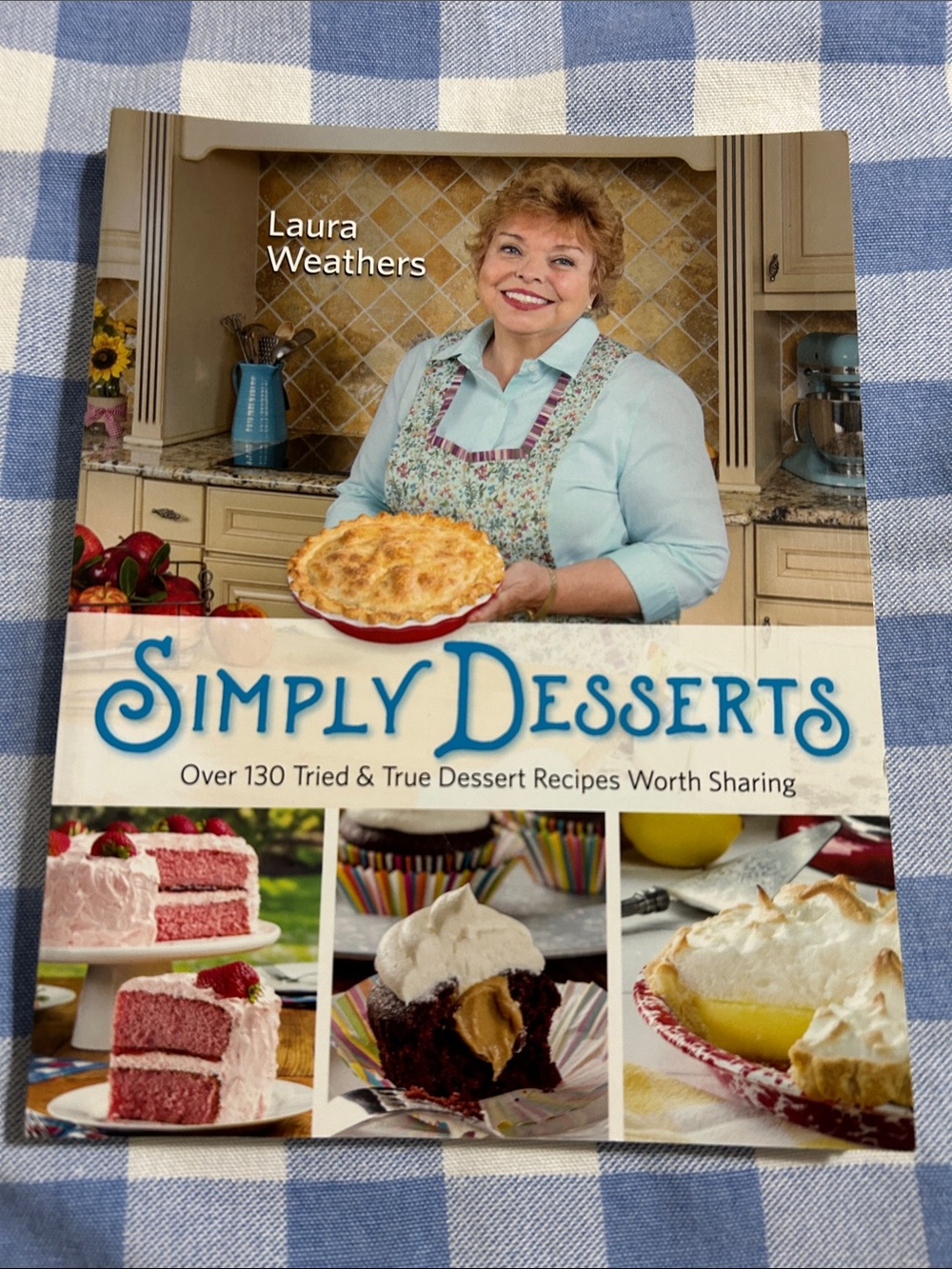 Simply Desserts Cookbook - Blue Cover